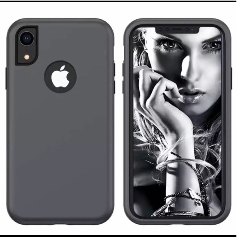 iPhone XS Max dual layer armor Shock Defender case